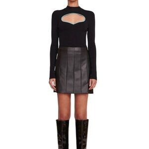 Staud Wells Mini Skirt in Black 🖤